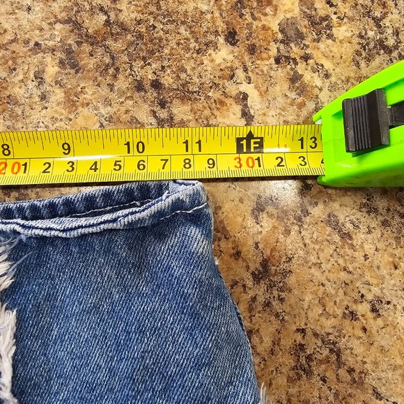 Zana Di Vintage Y2K Jeans Demin Patch Quilt Jeans Girls Size 1 90's era - Picture 5 of 9